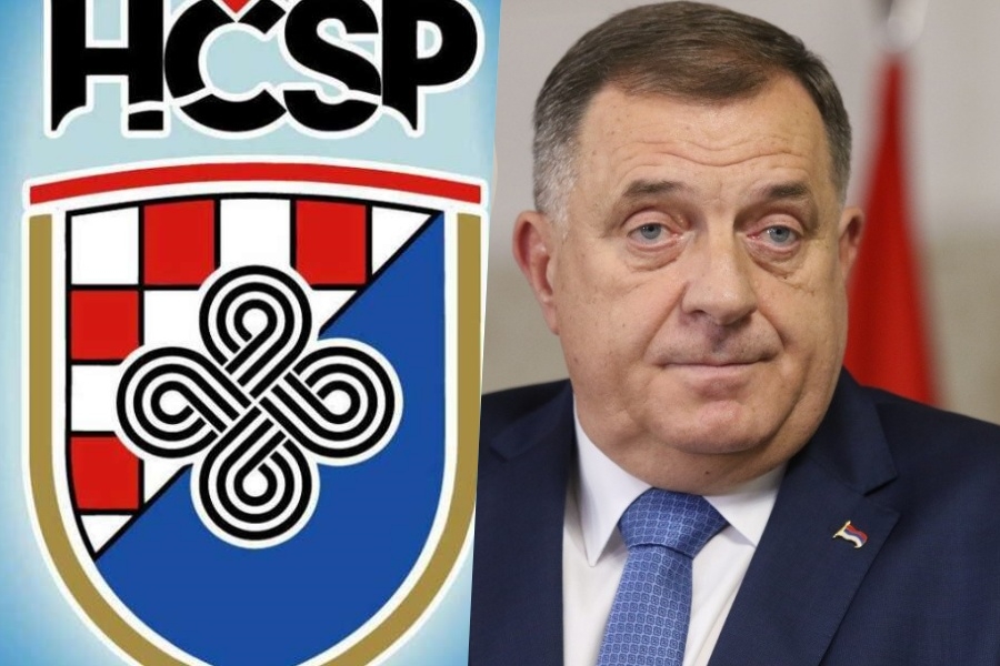 ‘LAKTAŠKI KABADAHIJA’: Hrvatska čista stranka prava BiH osuđuje upornu šutnju HDZ BIH na Dodikove istupe nakon povratka iz SAD-a