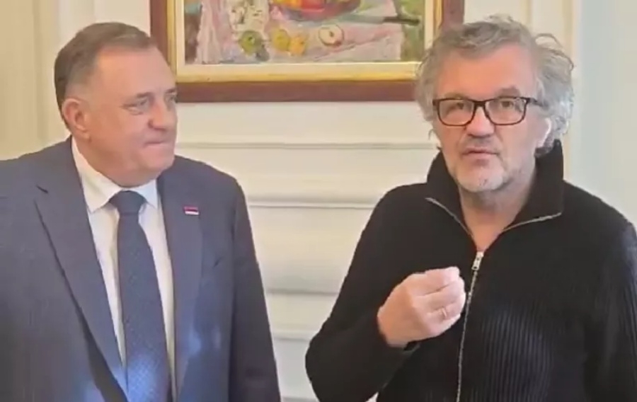 DVOJAC PONOVO ZAJEDNO: Dodik i Kusturica snimili neugodno servilnu poruku Orbanu uoči izbora, pogledajte (VIDEO)