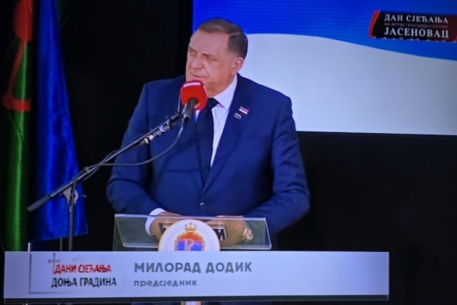 SKANDAL U DONJOJ GRADINI: Milorad Dodik obmanuo javnost na skupu sjećanja, a istina o Jasenovcu je MNOGO MRAČNIJA