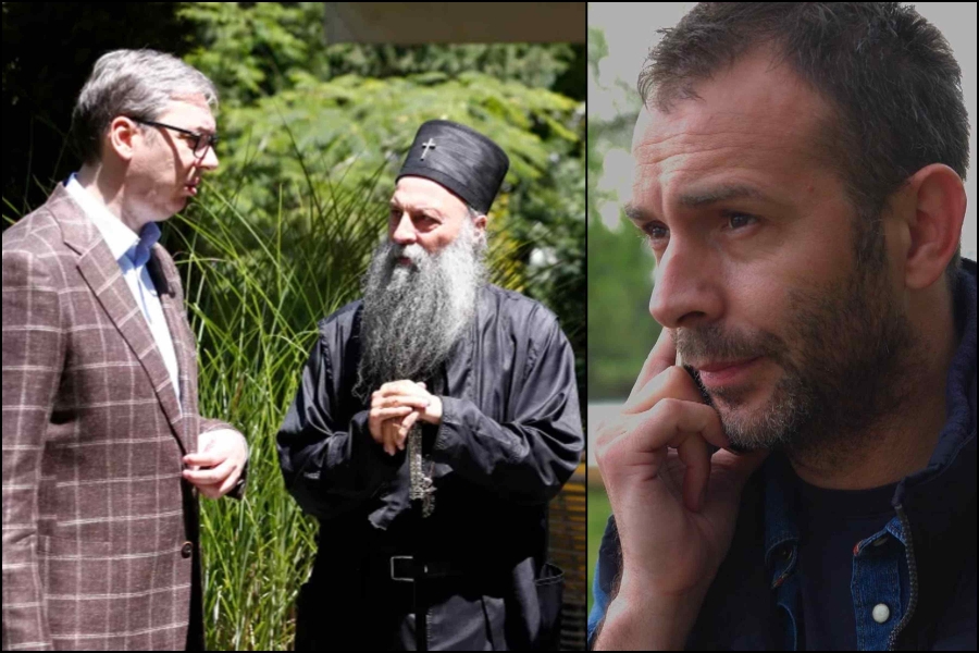 AVDO AVDIĆ ZATRESAO VUČIĆEV REŽIM I VRH SRPSKE PRAVOSLAVNE CRKVE: “Kriminalna grupacija utjecala na izbor patrijarha SPC, špijunirali sveštenike i konsultirali se sa A. V.!”