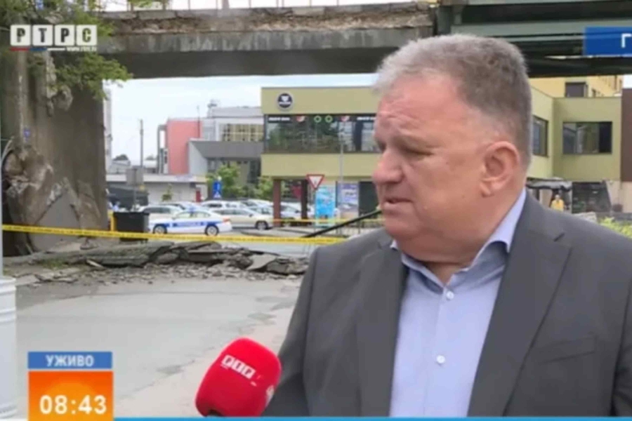 OGRADA NA MOSTU U GRADIŠKI SE NIJE SAMA SRUŠILA?: Pogledajte ‘neopreznu’ izjavu gradonačelnika Zorana Amidžića (VIDEO)