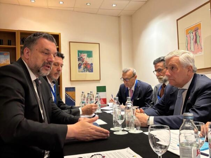 SASTANAK IZA ZATVORENIH VRATA: O čemu su razgovarali Konaković i Tajani…