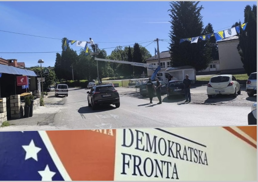 “HDZ SE OBRAČUNAVA SA DRŽAVOM, A ONI ŠUTE!”: Oštra reakcija iz DF-a zbog uklanjanja zastava BiH u Čapljini…