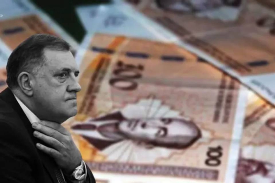 DODIKOV „BOLJI“ DIO BOSNE I HERCEGOVINE: Dug RS-a uskoro će dosegnuti dramatične brojke, svako novorođeno dijete dužno je…